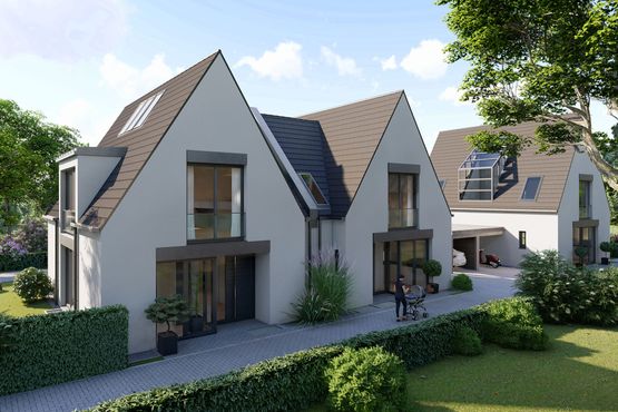 Neuteilweg - Landsberg am Lech Visualisierung Zufahrt