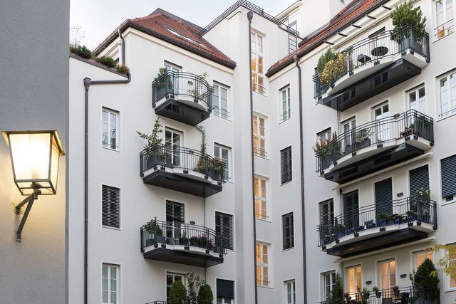 Prinz-Ludwig Straße - München Foto Ansicht Hof