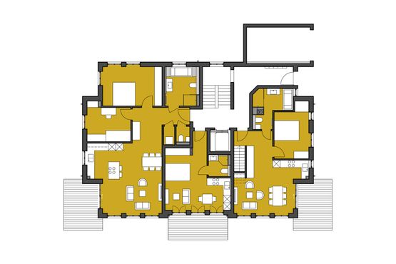 Das Haus am Park - Grundriss Erdgeschoss