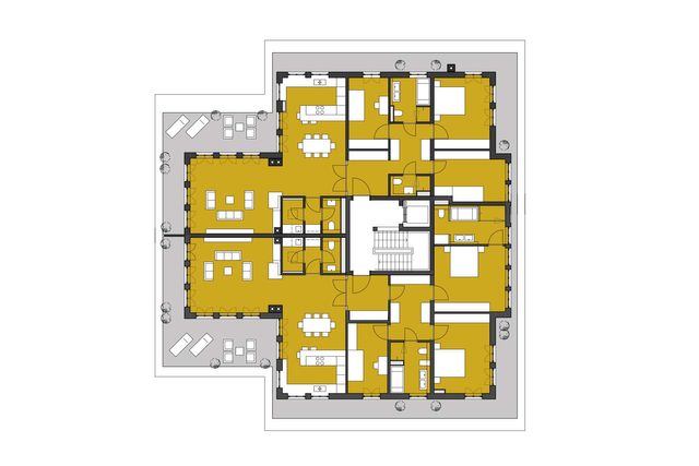 Max25 - Grundriss Dachgeschoss