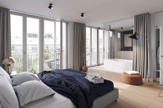 Fasaneriestr. 14 - Visualisierung Schlafzimmer 02